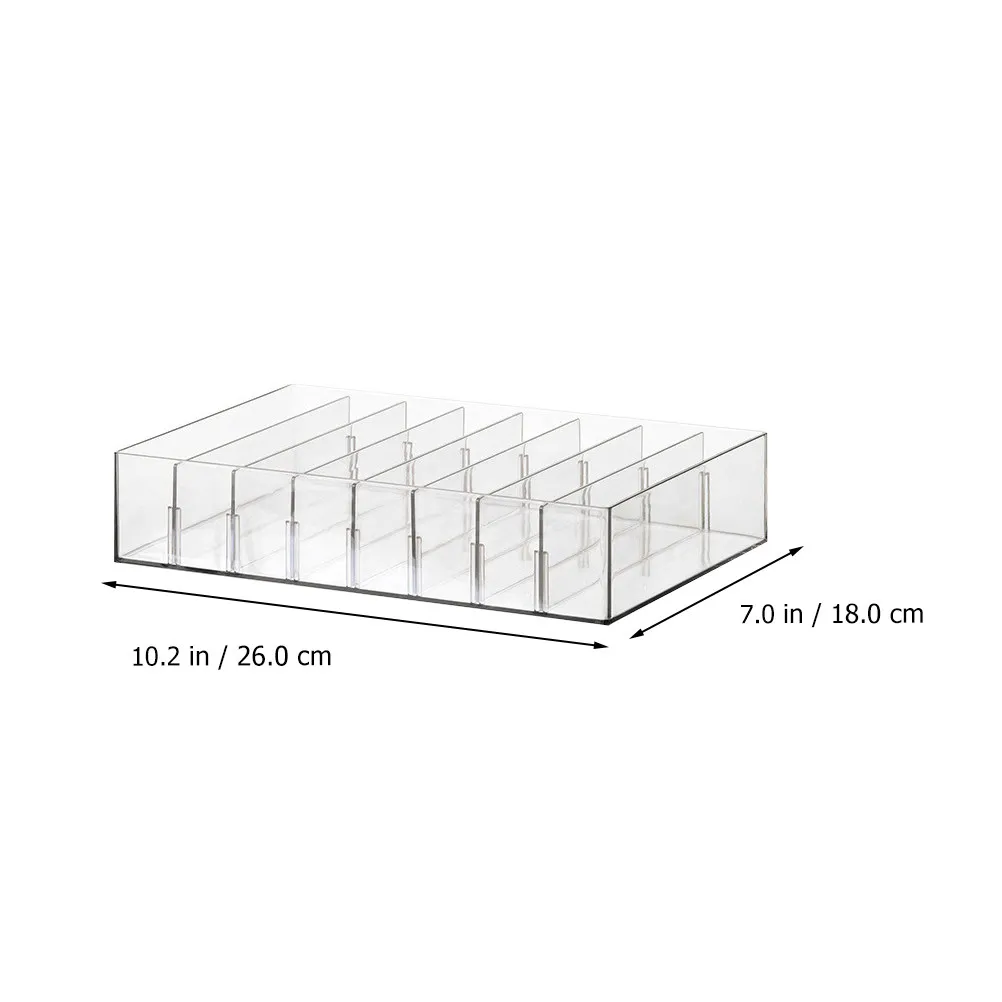 1Pcs Data Cable Organizer Box Pet Desktop Cable Storage Box with Divided Grids for Home Office Study Living Room Wall Corner USB