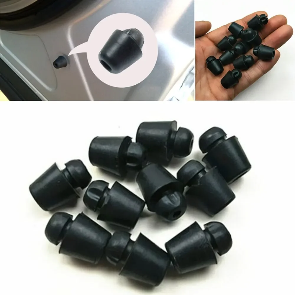 10pcs Bumper Door Overslam Rubber For Hyundai KIA K3 K4 K5 Elantra Accent Tucson Bumper Door Overslam car accessories