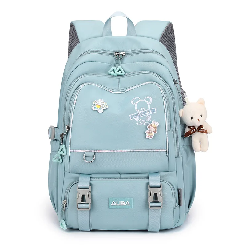 Grandes sacos de escola impermeáveis para meninas, Kawaii Escola Primária Mochila, Kids Book Bag, Mochila Viagem Laptop, Crianças