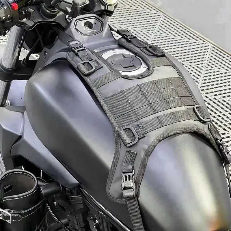 Multi-purpose motorcycle tank bag base, suitable for universal off-road motorcycle tank vests and motorcycle backpack bases