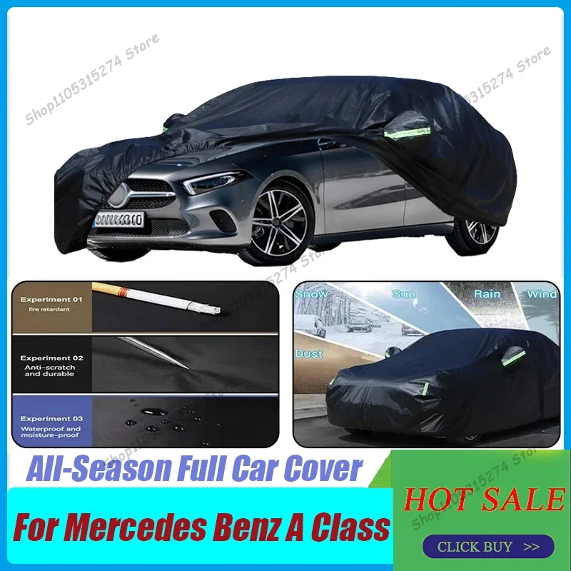 

Automatic sunshade, rain and snow cover for Mercedes-Benz A-Class A160 A200 A180 A220 A250 A190 A35 A45 AMG waterproof car cover