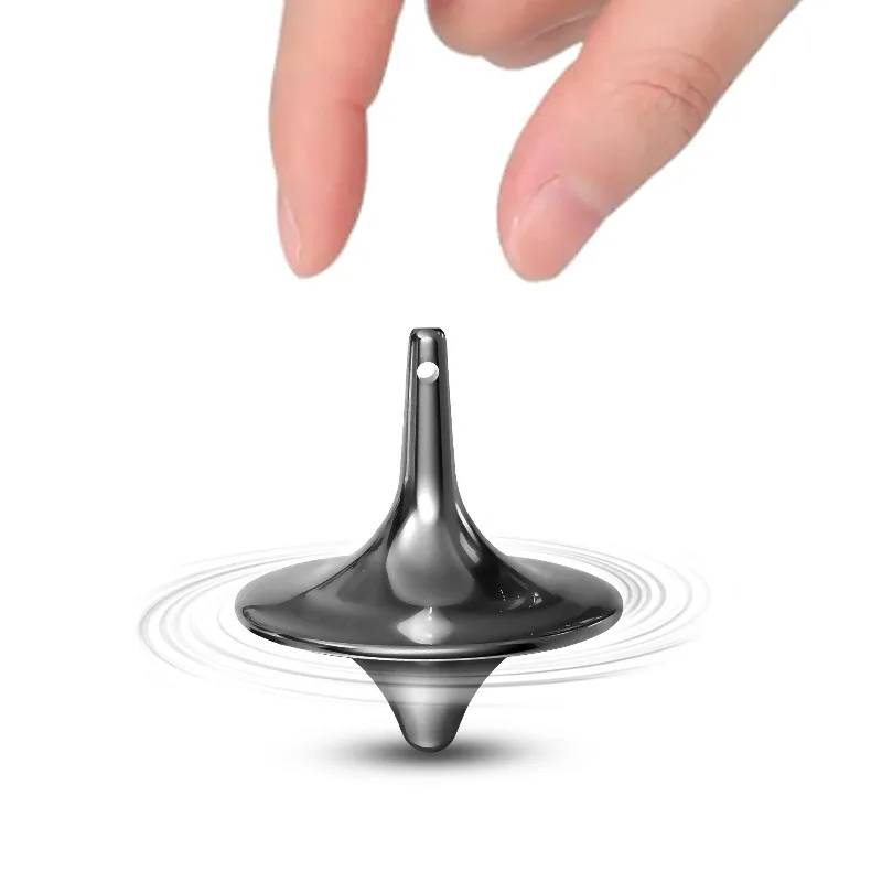 ミニフィジェットスピナー クリエイティブミニフィンガートップ ジャイロハンドスピニングトップ 指先用小型ジャイロスコープ ストレス解消フィジェットトイ 大人向け