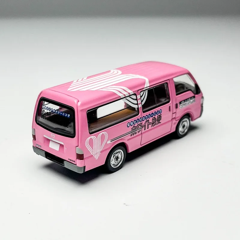 TLV دييكاست سيارات 1/64 مقياس مازدا فان نموذج سيارة سبيكة مازدا بجولة RV لعب المركبات نموذج المشهد قطعة عرض ثابت #4