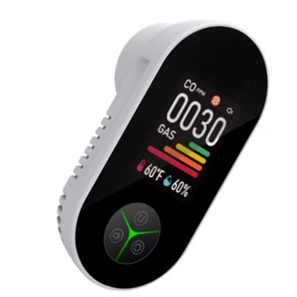 

Сигнализация природного газа 4-в-1, детекторы угарного газа, комбинированная вилка, встроенная вилка CO/горючего газа/влажности температуры, вилка стандарта США