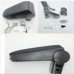 For VW Jetta 99-04 Bora Golf MK4 GTI Black Leather Armrest Handrails Box