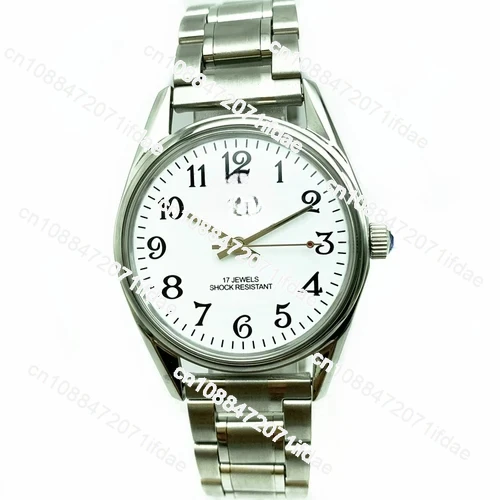 Shanghai brand watch, men's and women's manually wound mechanical watch, belt and steel belt, 8120 Friendship Retro