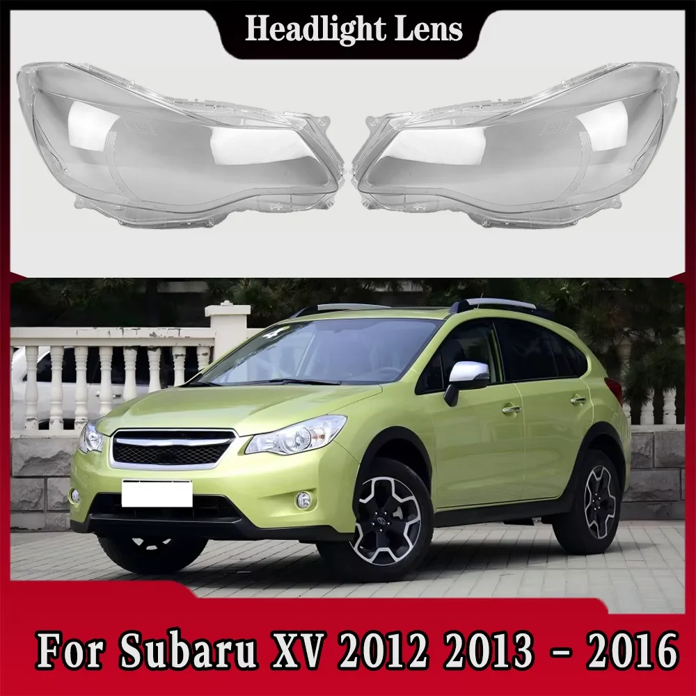 

Headlight Cover For Subaru XV 2012 2013 2014 2015 2016 Car Front Headlight Cover Lampshade Lampcover Caps Headlamp Shell