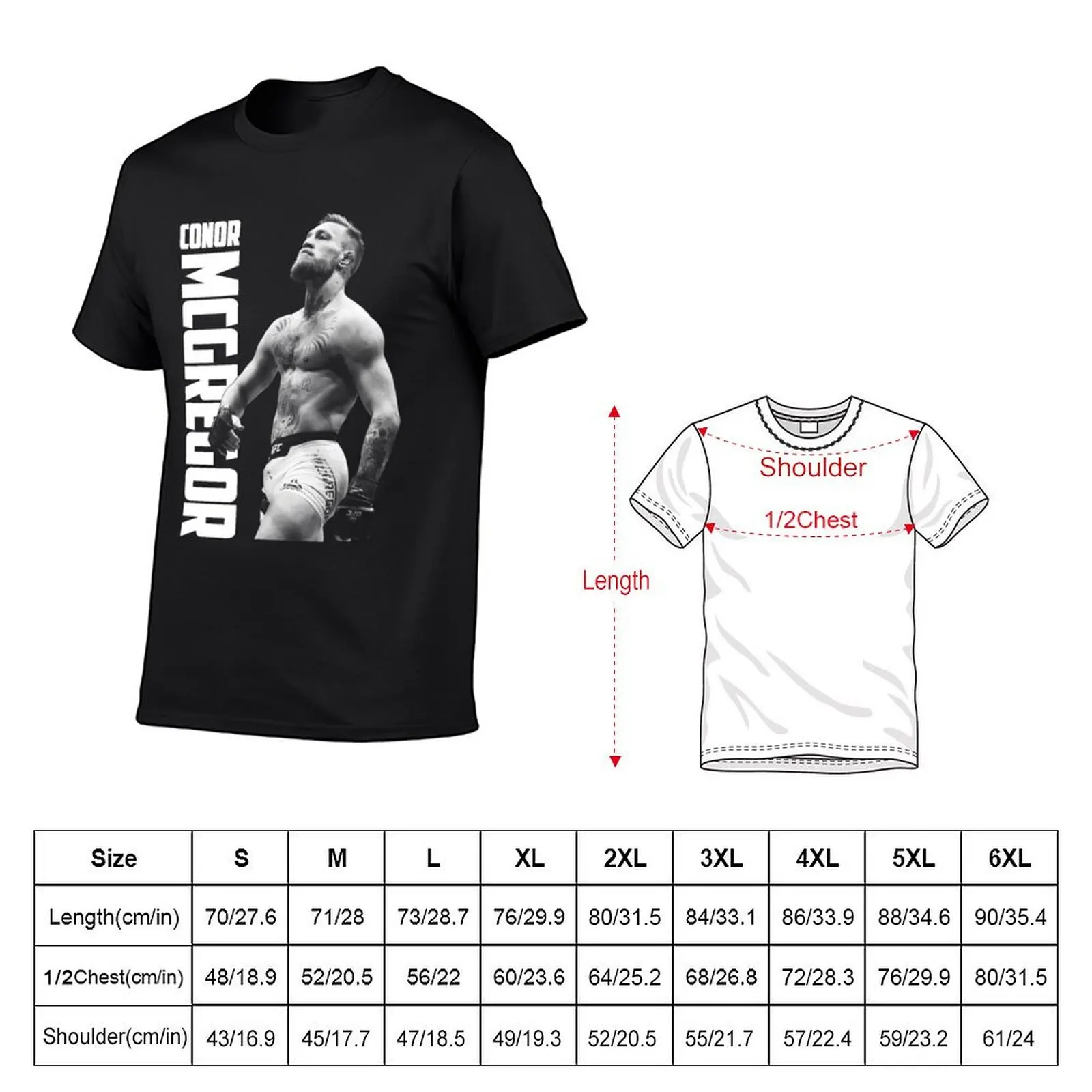 Conor McGregor The Walk T-Shirt plain cute clothes blacks heavyweights mens tall t shirts