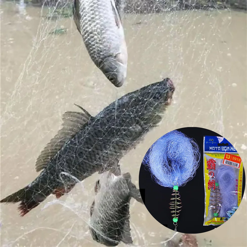 

20/10pcs Fish Nets Fishnet Floating Carpfishing Lure Feeder Tool Accessories Tackle Fishing Net Mesh Equipment Silk Luminous Net