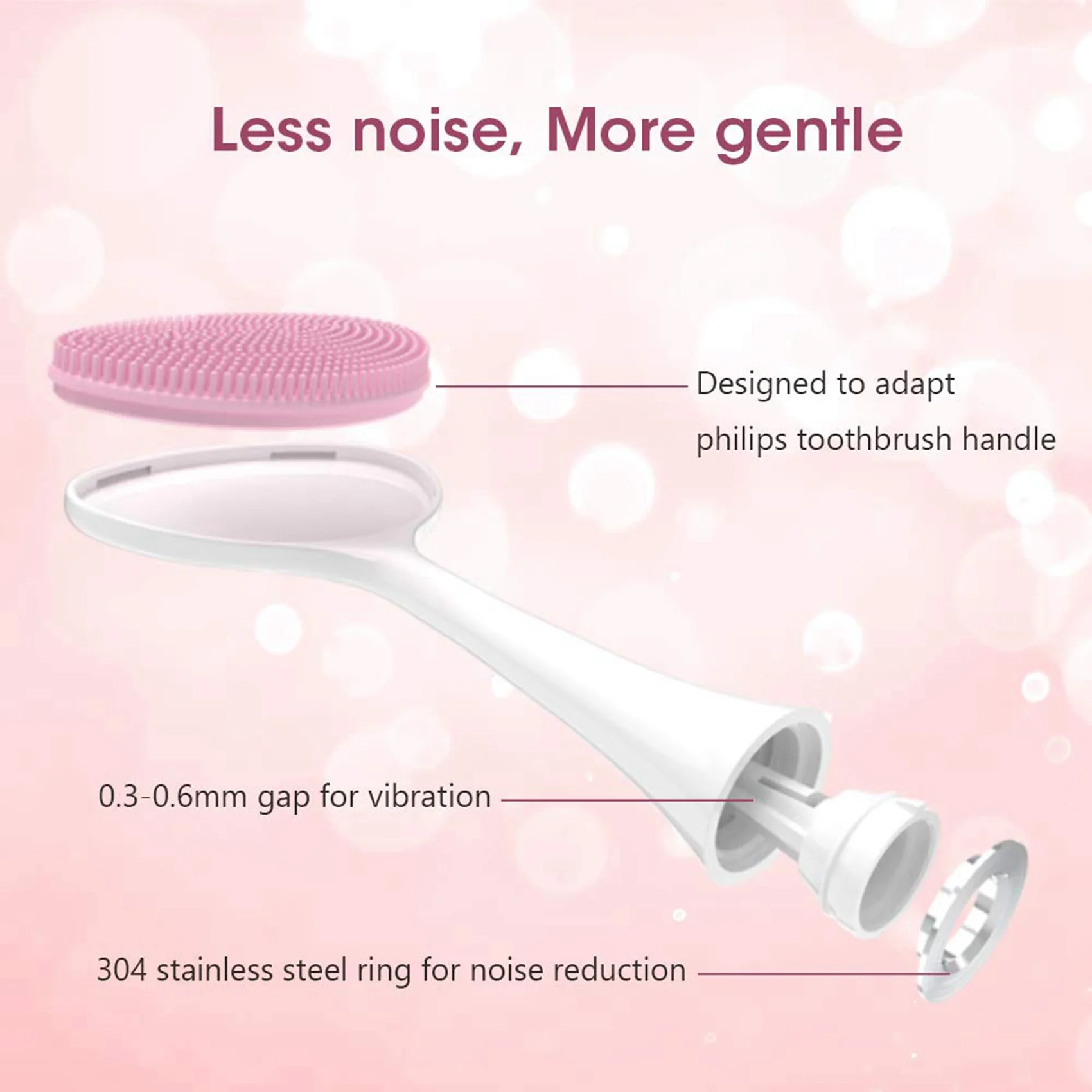 AA20-2X Für Xiaomi SOOCAS X3 X5 Sonic Elektrische Zahnbürste Kopf SOOCARE Elektrische Gesichts Reinigung Pinsel Köpfe Massage Pinsel