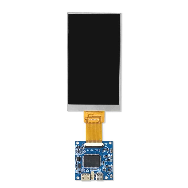 480 * 854 high pixel 5-inch LCD module HDMI vertical touch screen with HDMI board IPS module RGB interface full view screen
