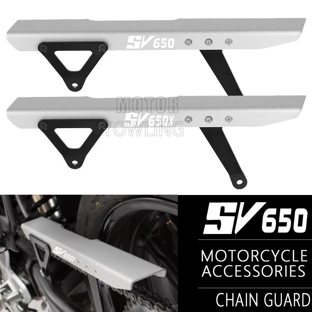 Motorcycle Accessories Chain Cover Chain Belt Cover Protector FOR SUZUKI SV650 ABS / X  SV650X SV 650 2018-2023 2024 2025 2026