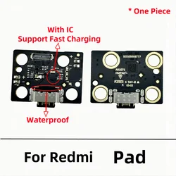 USB Charger Dock Board Charging Port Flex Cable For Xiaomi Redmi Pad Type-C Port