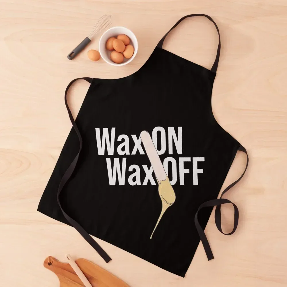 Brazilian Wax - Wax On Wax Off - Waxology Apron painting bib Apron