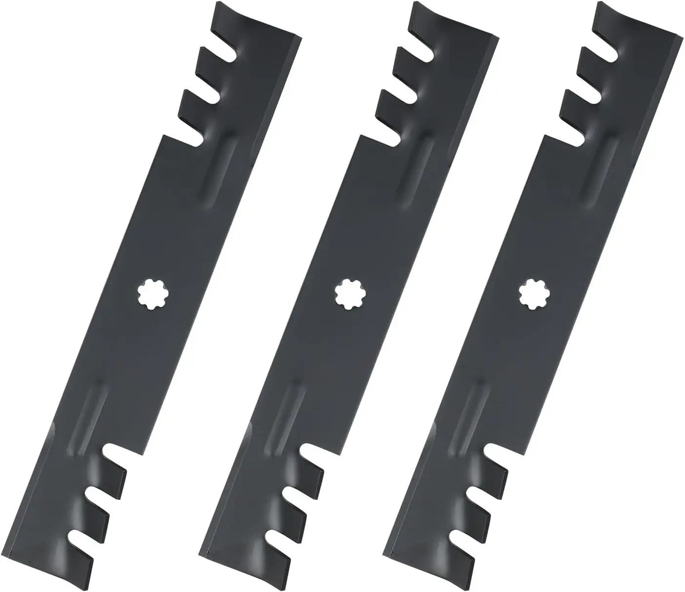 

3pcs Lawn Mower Blades Mower Parts with 48" Rotary Deck for John Deere Mowers