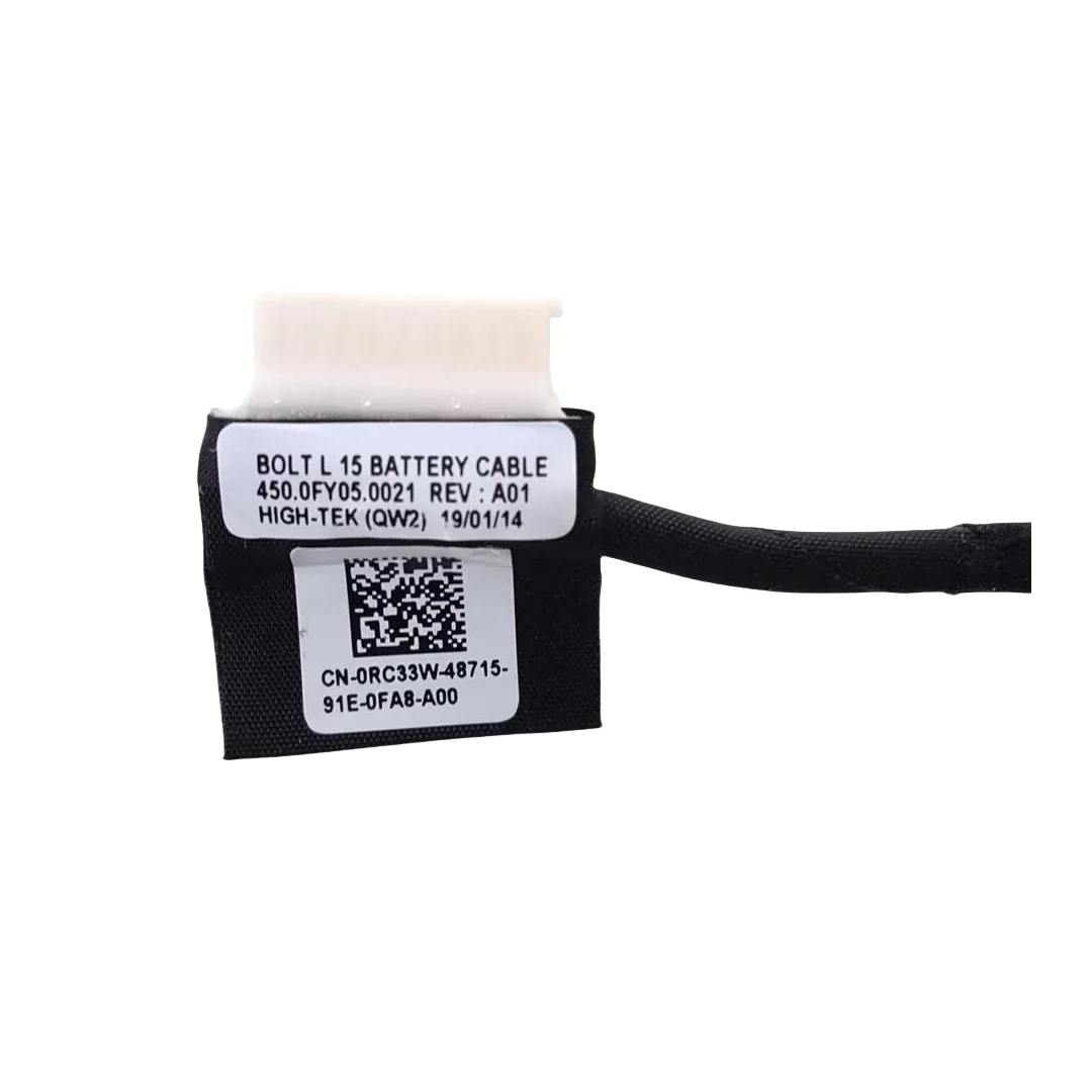 كابل بطارية جديد لـ dell latitude ، ، rc33w ، rc33w ، 48 w. fy05. 0011
