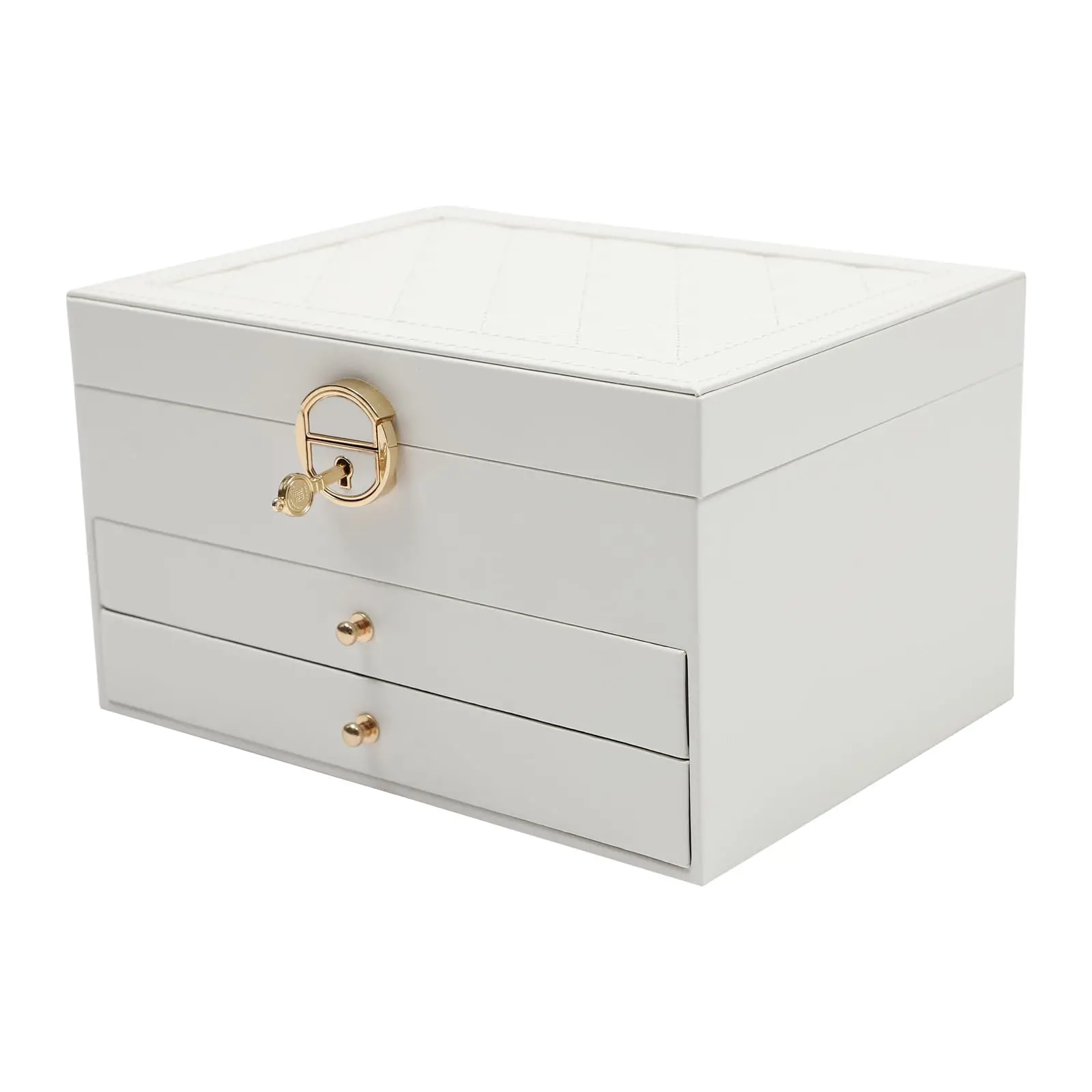 Eapmic 3 طبقة 24 فتحات النظارات الشمسية تخزين صندوق ساعة نظارات اكسسوارات عرض نظارات حقيبة للتخزين المنظم (3 طبقات