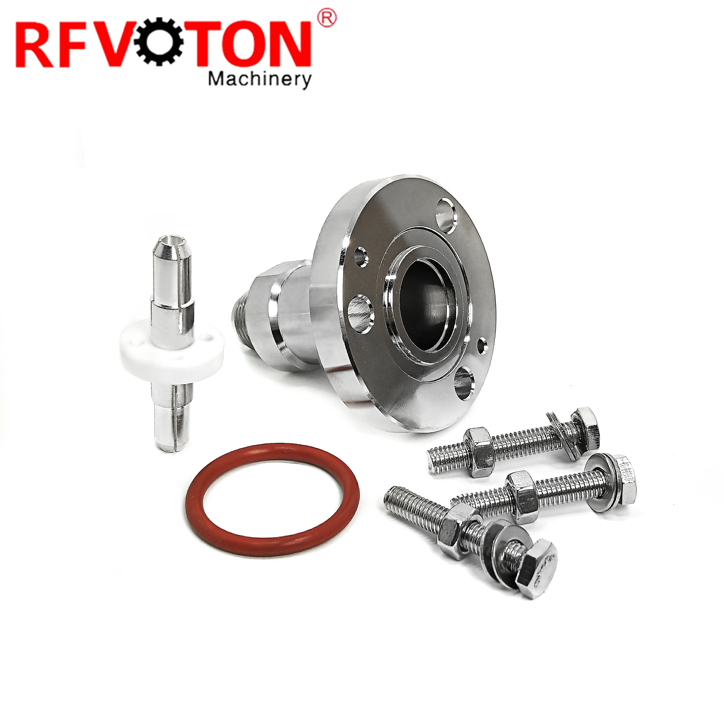 RFVOTON 7/8 Eia Connector Flange for N Female Rf Coaxial Adaptor Adapter 7/8 