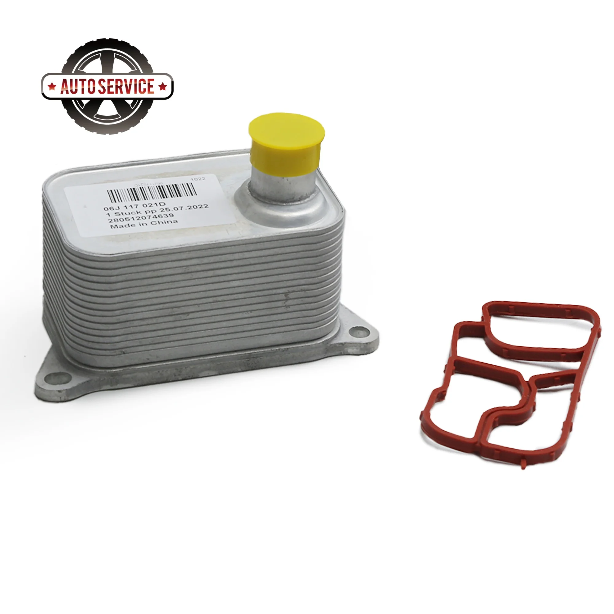 06J 117 021 J Aluminium Engine Oil Radiator Cooler For VW Golf MK6 Passat Jetta Tiguan  Audi A4 Q3 Q5 Skoda Seat