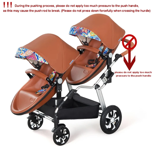 Luxury double stroller online