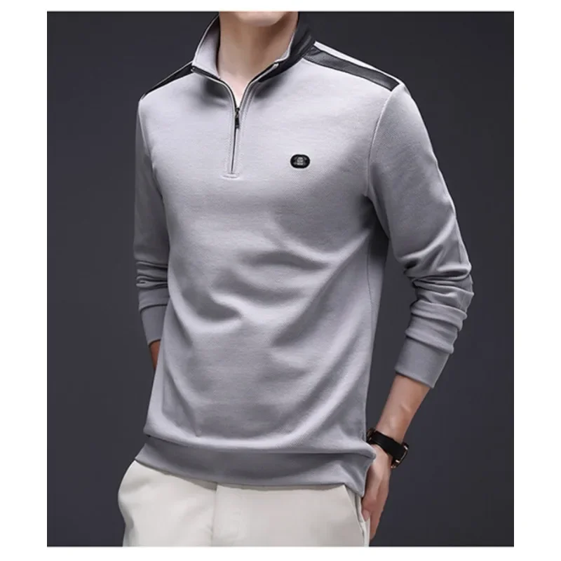 

Fashion and Comfort Coexist, 2024 Men's Autumn Collar Long Sleeved Shirt Men Shirts