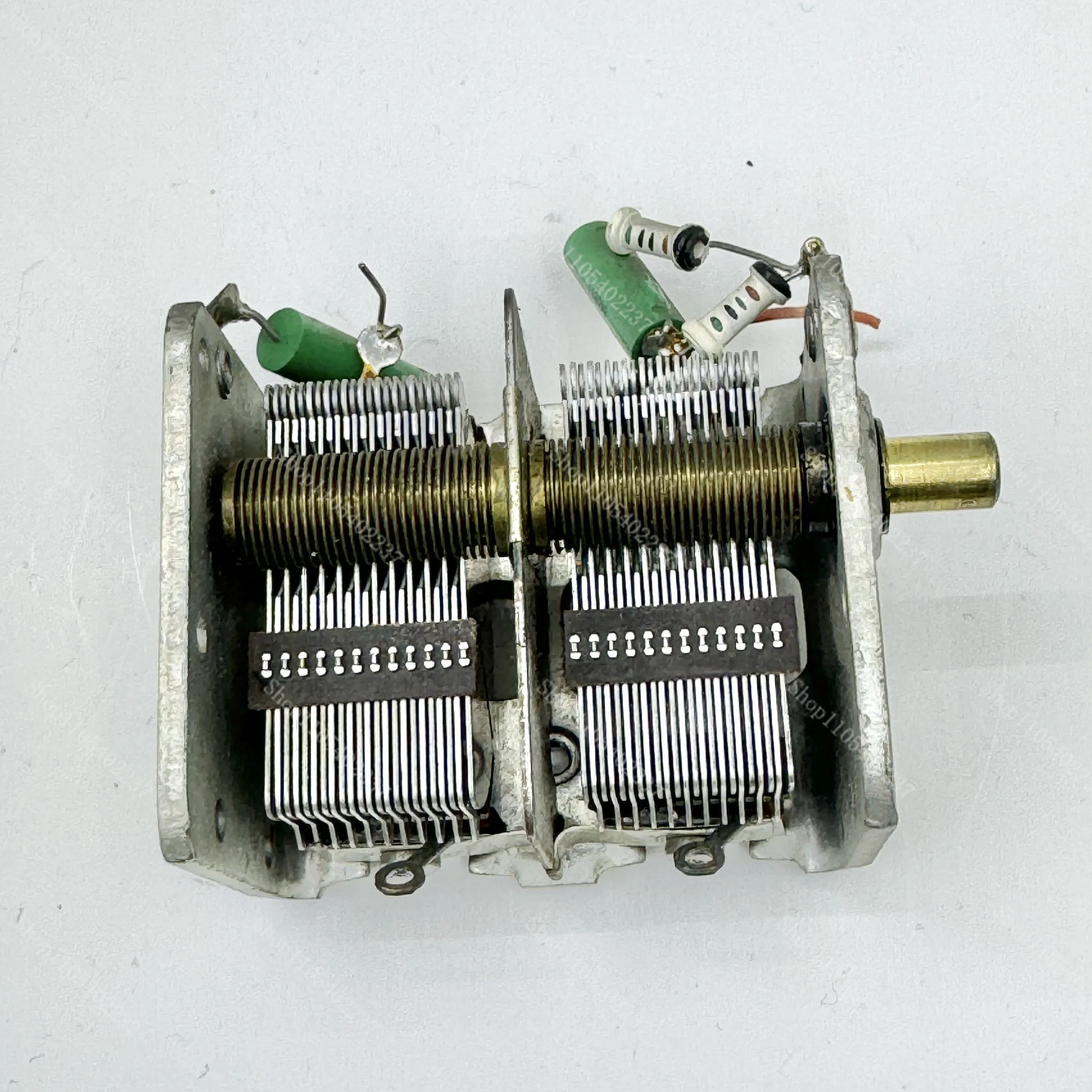 CB 2 365 Air Variable Capacitor Dual Quad Section for Radio