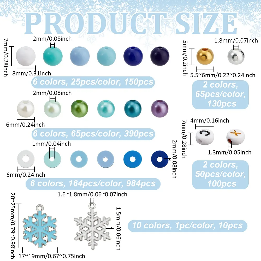 

DIY Jewelry Making Findings Kits including Acrylic Beads and Alloy Enamel Pendants Mixed Color 25x17x1.5mm Hole: 1.8mm