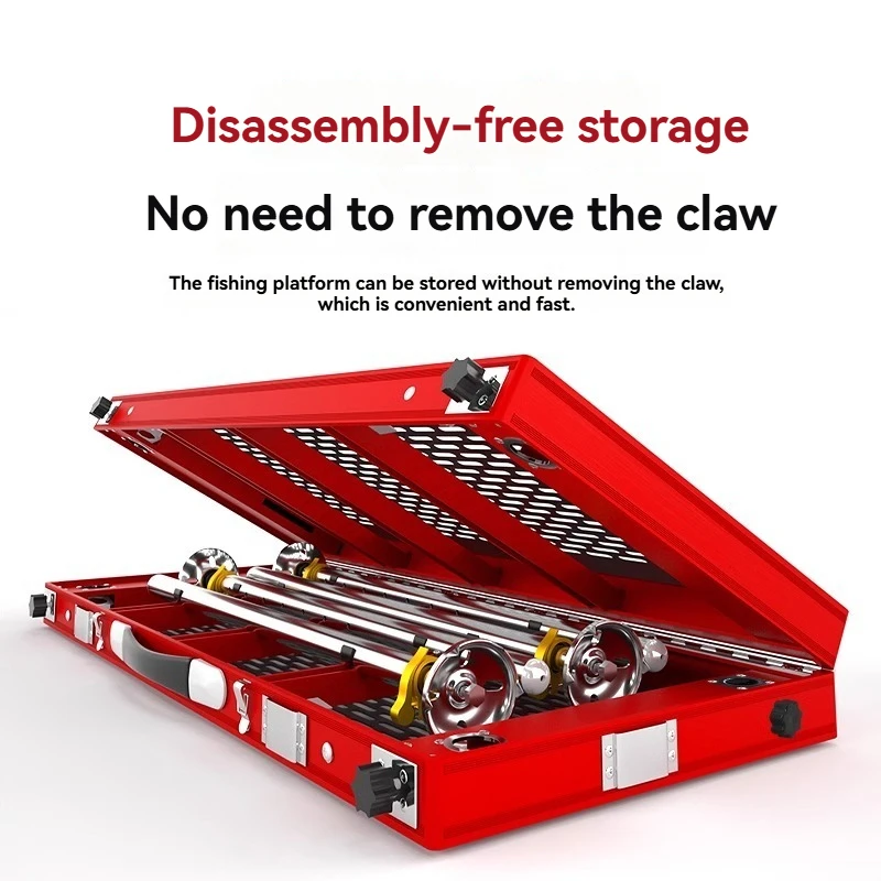 

Hollow Fishing Platform, New Ultralight Aluminum Alloy Fishing Platform, Large New Wild Fishing Platform