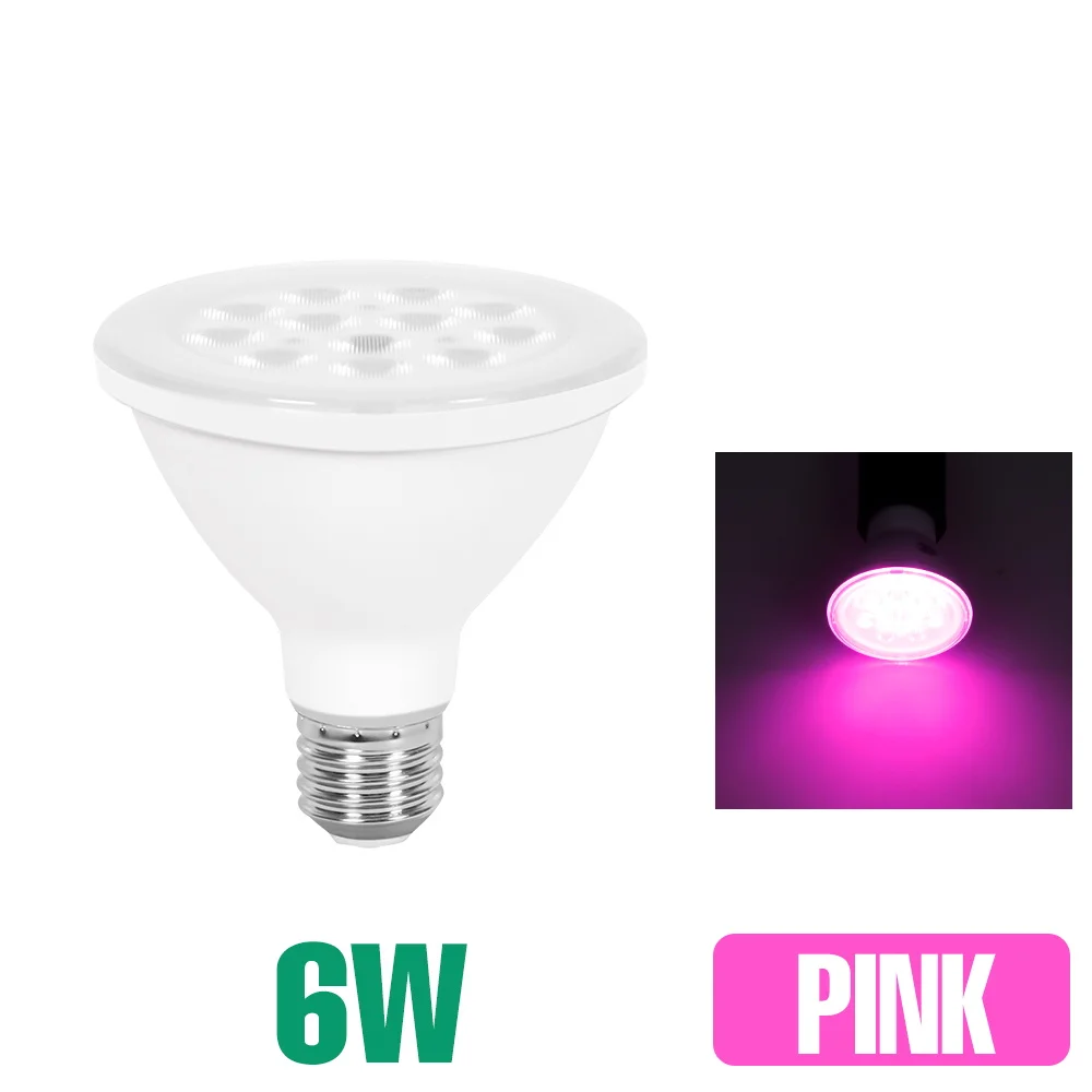 15W 10W 6W LED Grow Gloeilamp E27/E26 Volledige Spectrum Indoor Ingemaakte Bloemen vlezige Planten Hydrocultuur Teelt Lamp AC100-277V