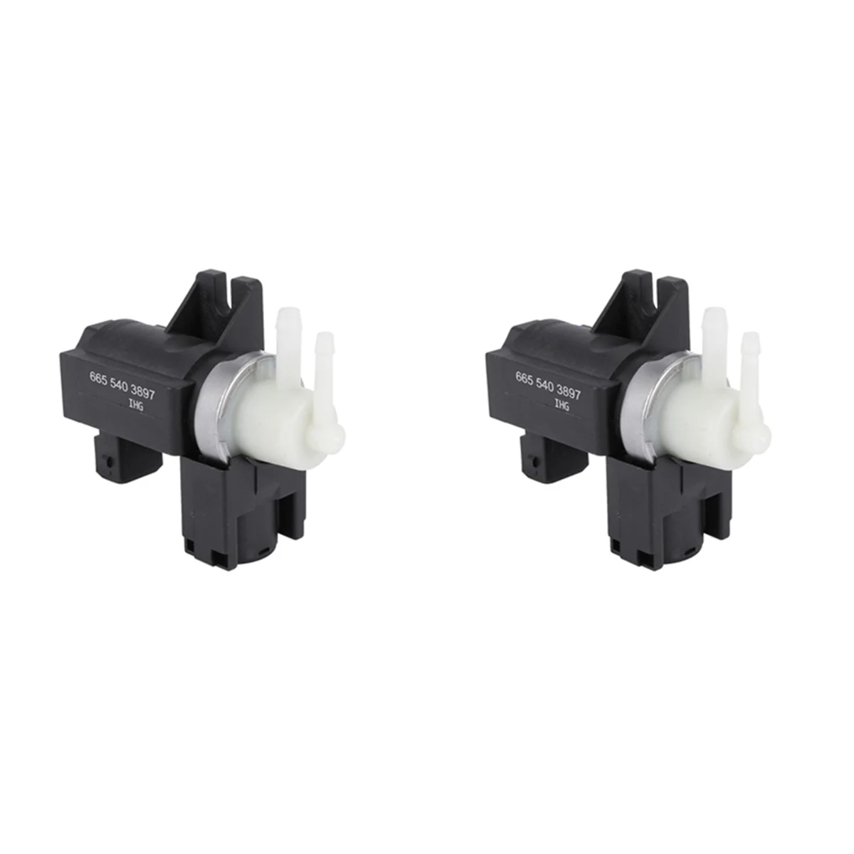 2PCS Turbocharged Solenoid Valve Vacuum Modulator for //Actyon/Rodius 6655403897 6655403797