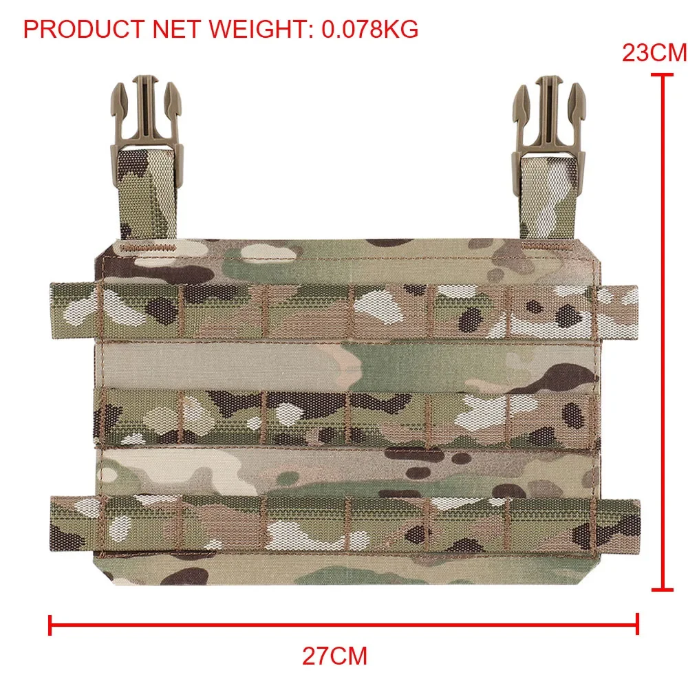 HSP Style Molle Placard For Thorax Tactical Vest Plate Carrier Front Flap  Hunting Vest Expansion Airsoft Accessories