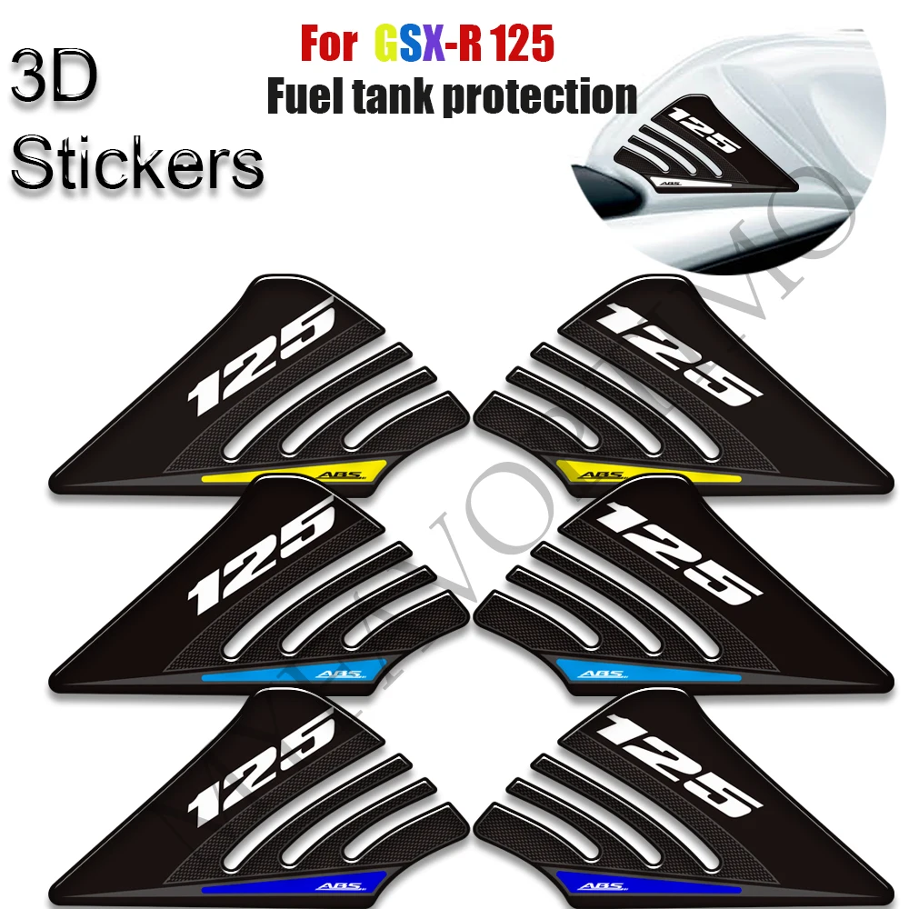 

Motorcycle stickers Tank Pad Grips Gas Fuel Oil Kit Knee protector For Suzuki GSXR GSX-R 125 GSXR125 GSX R125 GSX-R125