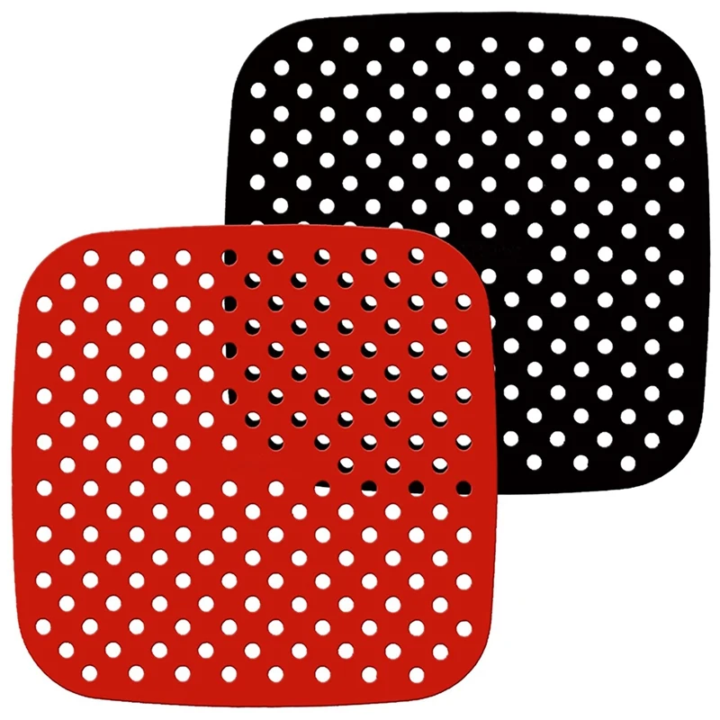 Reusable Air Fryer Liners Air Fryer Mats Air Fryer Accessories for Cosori,Instant Vortex,Power XL,Ninja 7.5 Inch