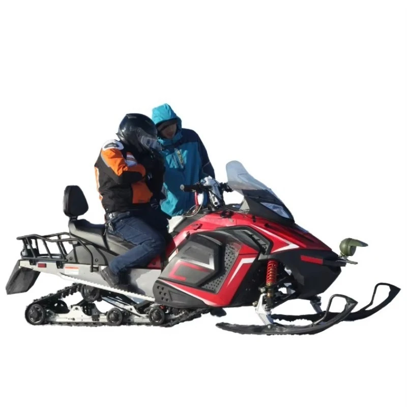 

WD700 Tracked Snowmobile with 622cc Engine - Factory Direct Adult 2-Seater Automatic for Deep Snow Automatic Snowmobile