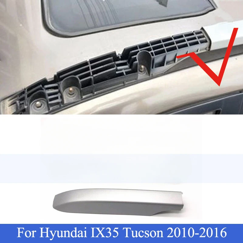 CAPQX Roof Luggage rack guard cover silver For Hyundai IX35 Tucson Half-view sunroof 2010 2011 2012 - 2016 Luggage rack cover