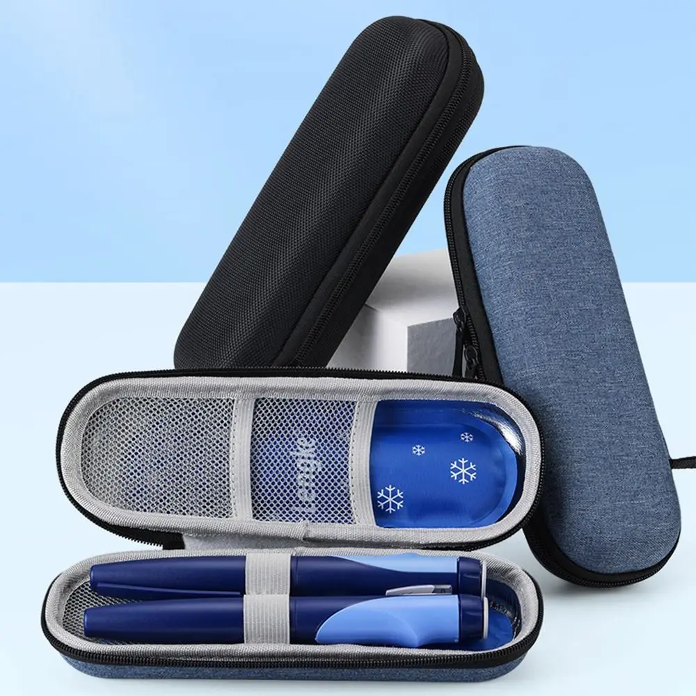 Travel Case Insulin Cooling Bag Diabetic Pocket Thermal Insulated Pill Protector without Gel Oxford Medicla Cooler Home Travel