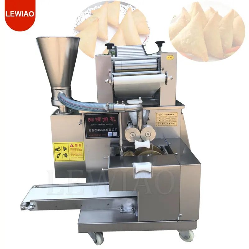 Commercial Gyoza Machine Automatic Chinese Dumpling Small Empanada Samosa Pastry Making Machine With 7000~12000pcs/h Capacity