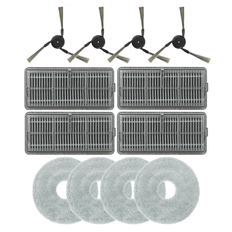 

A36F Hot Compatible For Dreame X40 Pro Ultra Side Brush Hepa Filter Mop Cloth Accessories Replacement Spare Parts