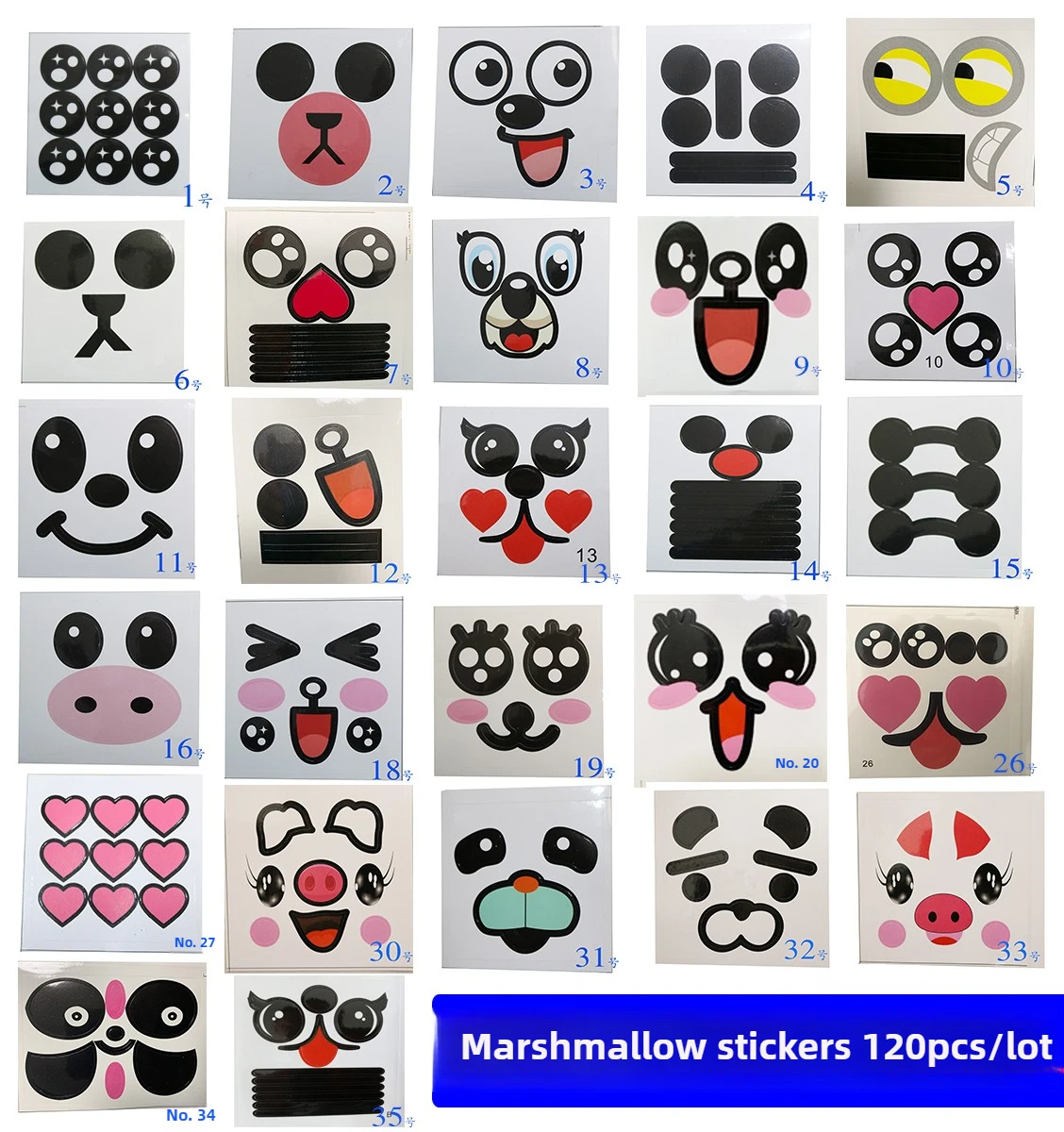 

120 шт., пищевые контактные наклейки для ватных конфет, персонаж мультфильма (не съедобные украшения), для деталей для изготовления ватных конфет