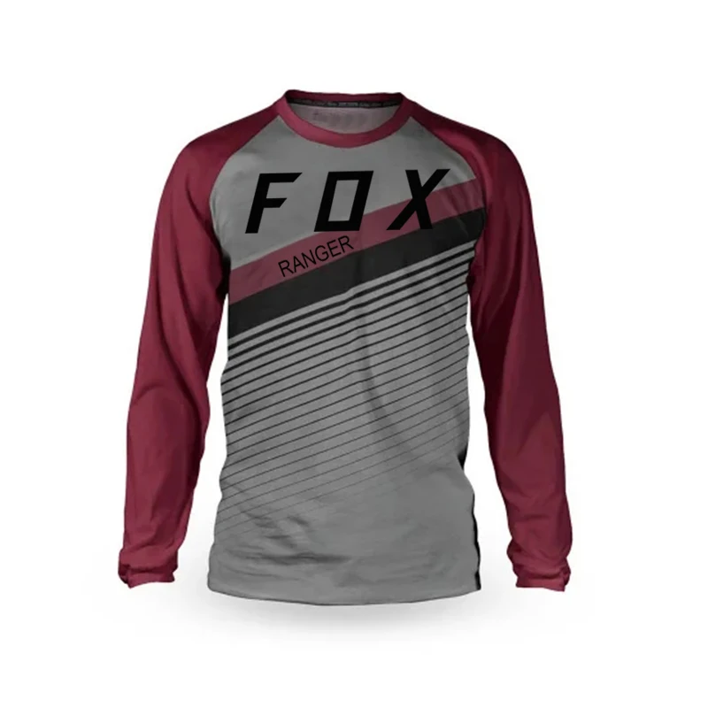 2024 Long and short sleeve Racing Mountain Bike Motorcycle Bike Off Road Sweatshirt MX Ranger Fox DH 