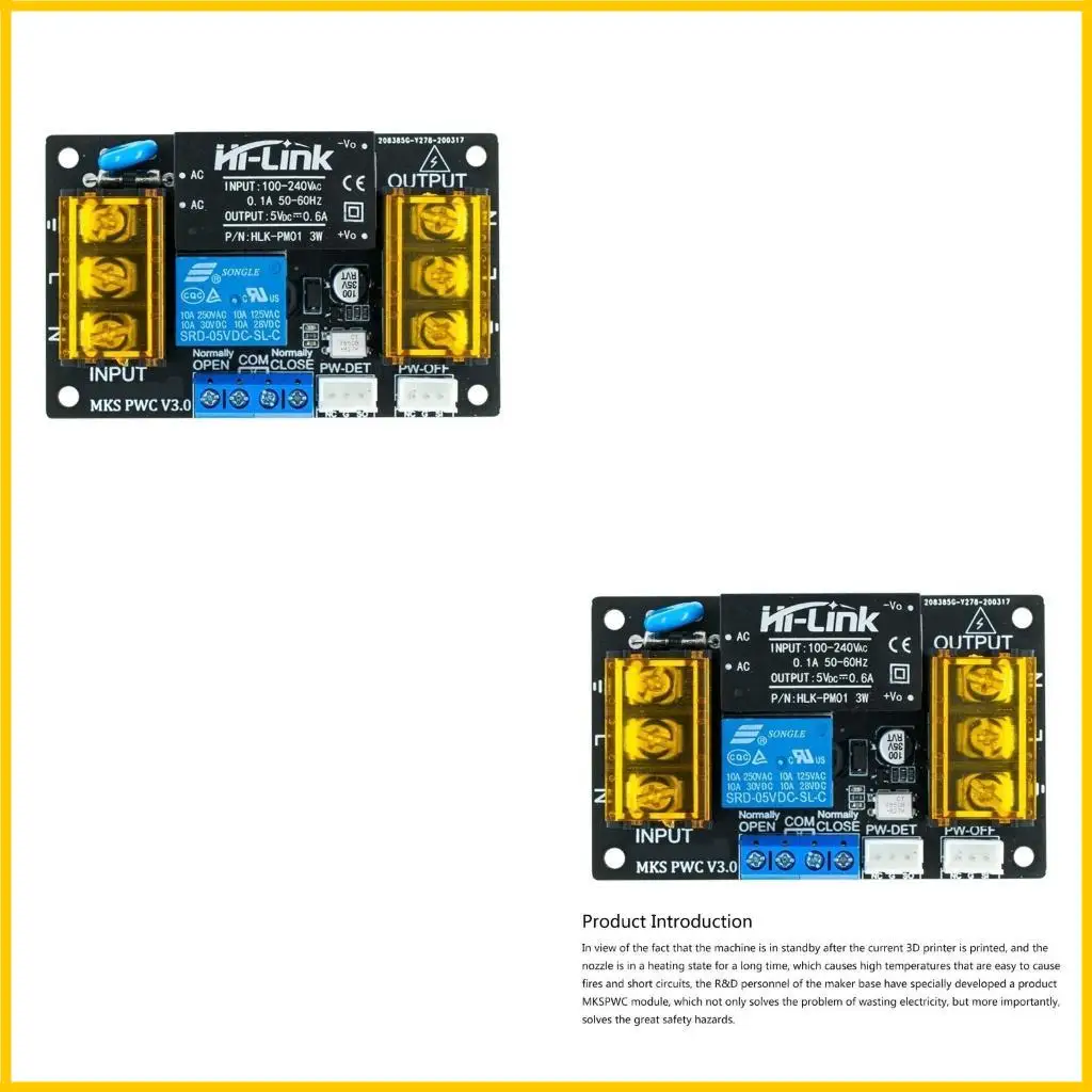 

-печать Автоматическая функциональная модуль Poweroff MKS PWC Автоматическая выключающая карта