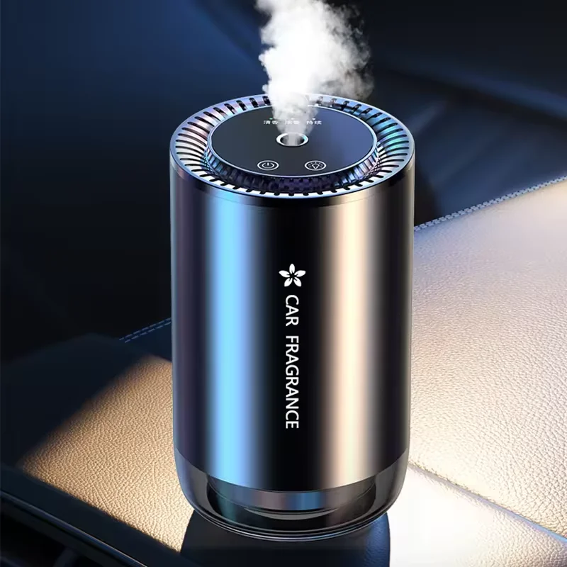 

High Quality Portable Smart Essential Oil Nebulizer Air Purifier Car Diffuser with Colorful Lights Freshener and Aroma Diffuser