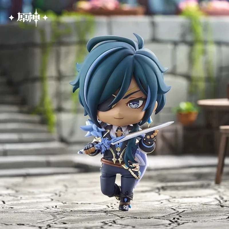 Genuine Good Smile Genshin Impact Nendoroid 2874 Kaeya Alberich Figure Action Model Anime Collectible Toys Gift