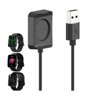 Watch Charging Cable for Zeblaze Beyond 2/1 USB Charger Wire Cord Magnetic Charger Dock Cradles Charger Base Holder 100cm