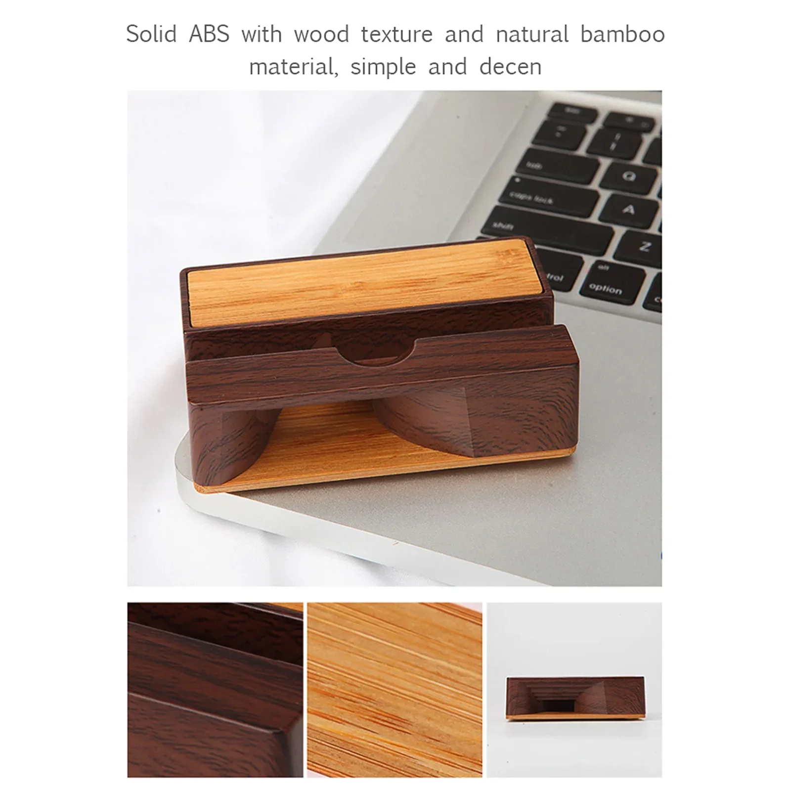 Mobile Phone Wooden Sound Amplifier Stand Cell Phone Stand Bracket Kit with Sound Amplifier Phone Holder Desk Support Holding
