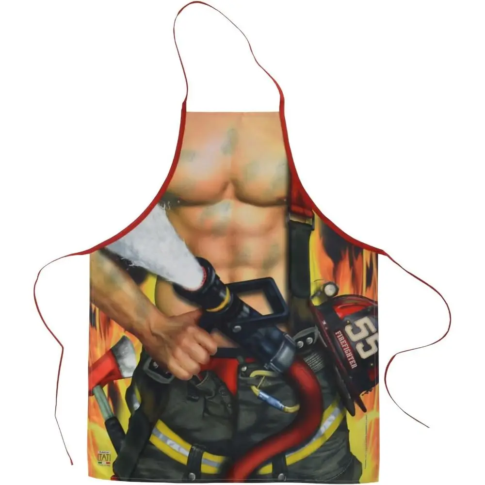 

Flame-Resistant Chef's Apron for Firefighters
