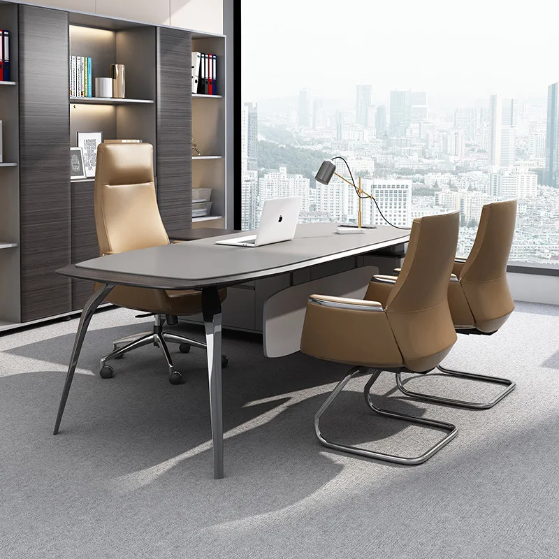 B High-end desk minimalist boss table senior executive manager office furniture