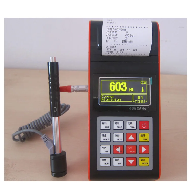 

Digital Screen Portable Hardness Tester Meter /Durometer For Metal Steel