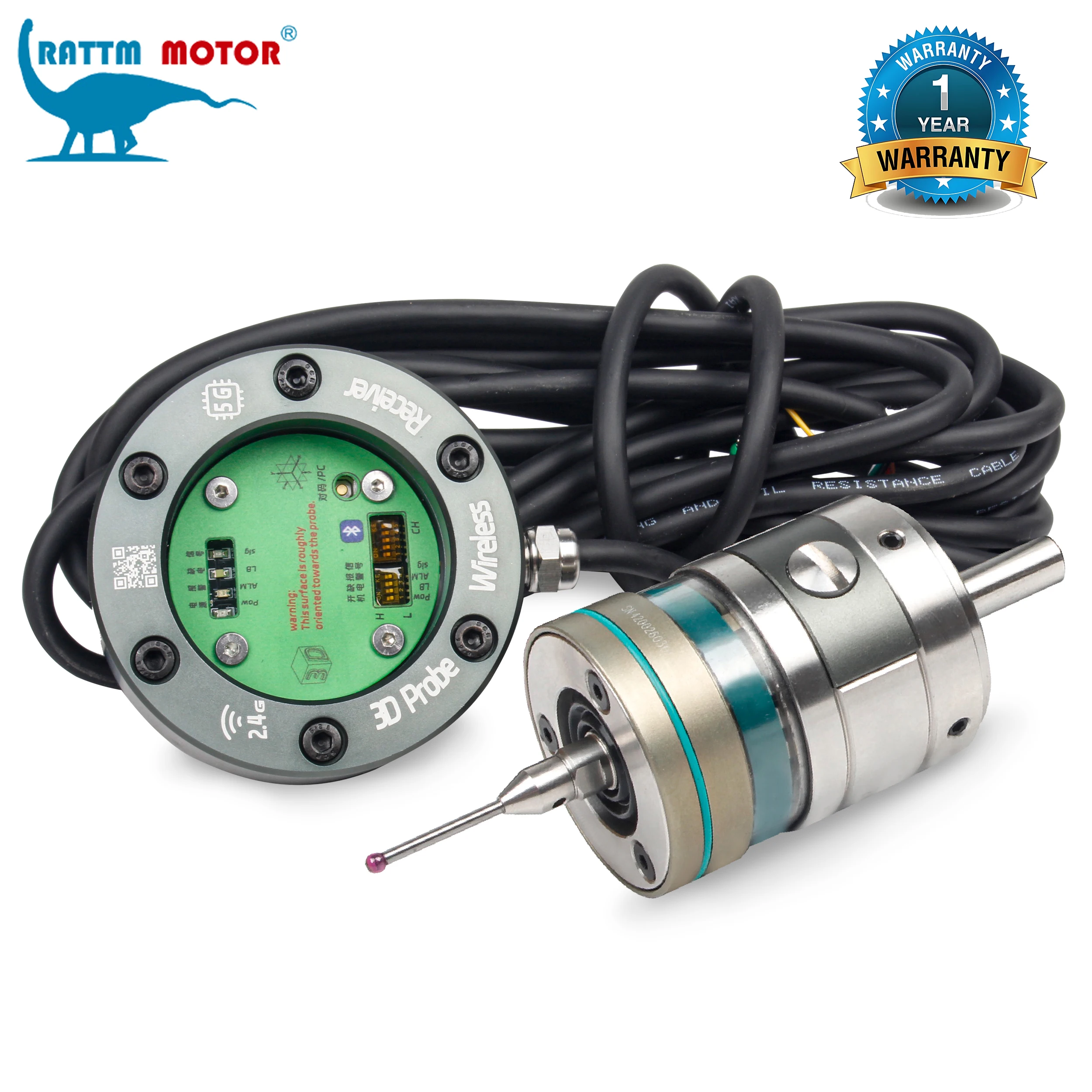 GP-800 3D probe wireless optical high accuracy  for CNC part set-up turning/grinding center inspection and more