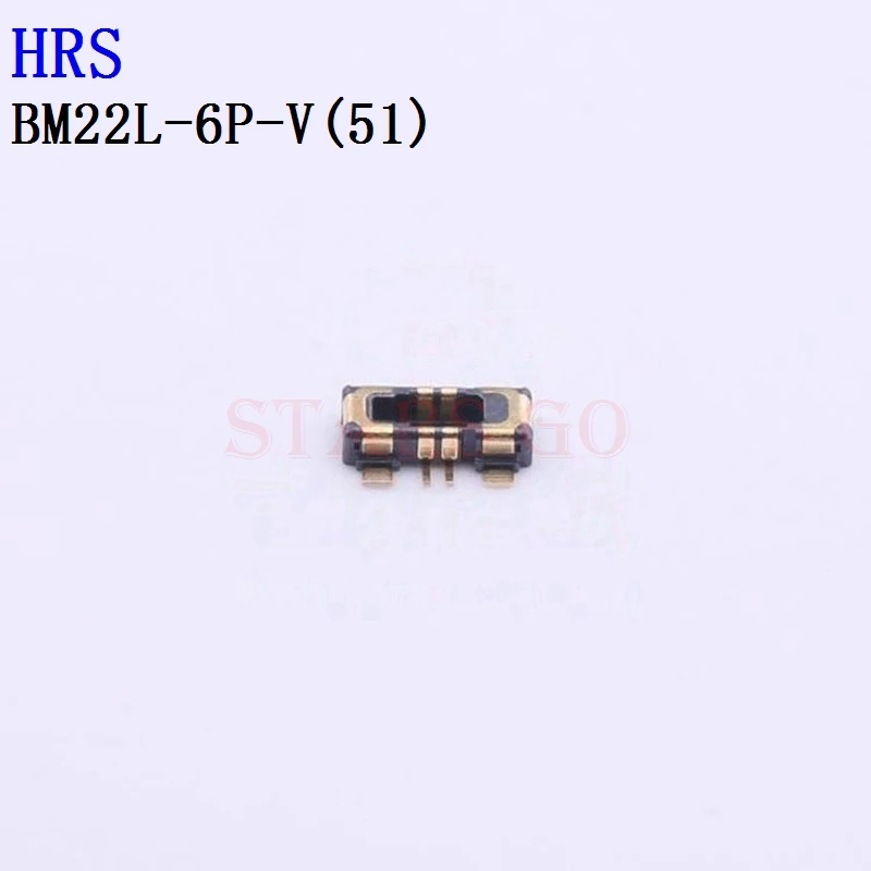 10PCS/100PCS BM22L-6P-V(51) BM22L-4P-V(51) BM22-6S-V(51) BM22-4S-V(51) HRS Connector